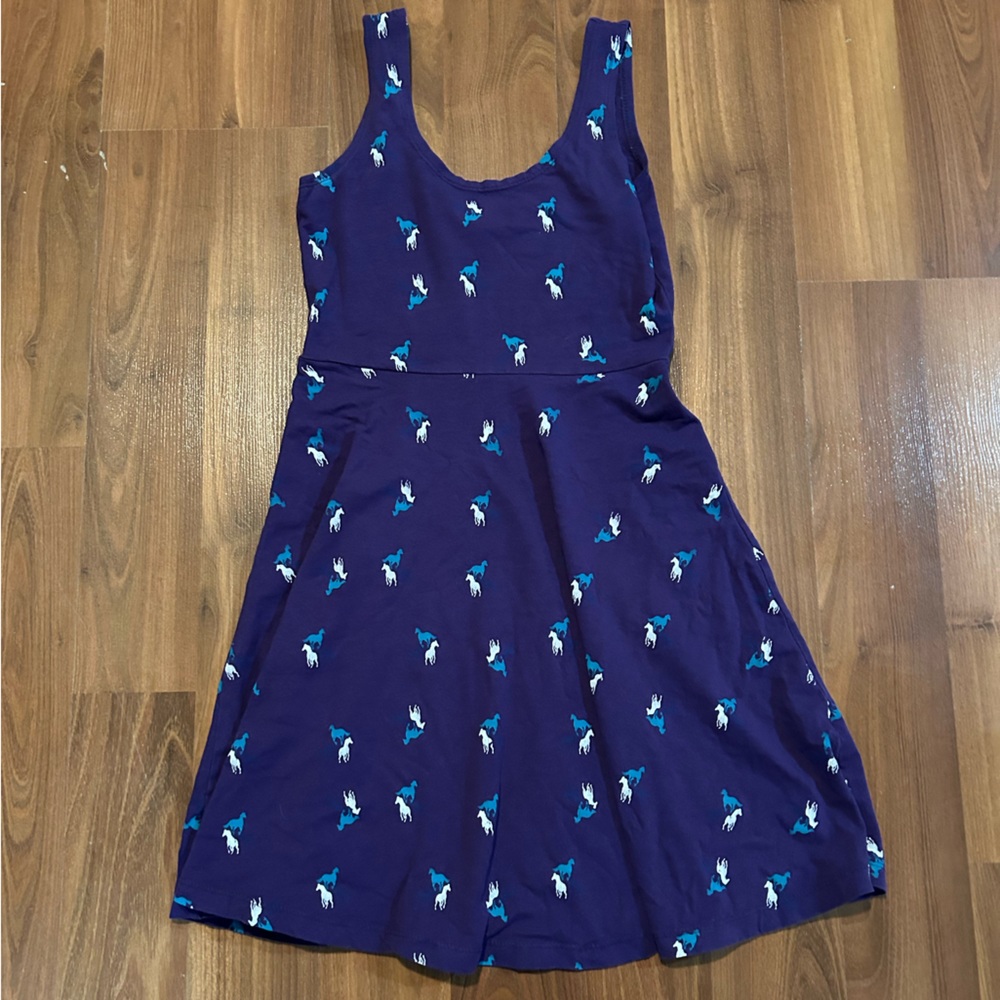 Ladies extra small g21 horse print dress